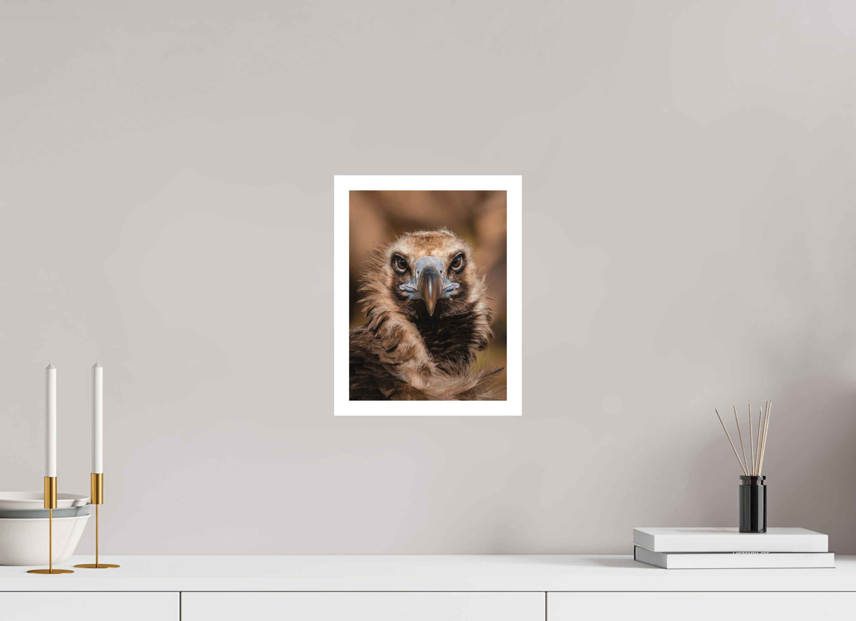 21 x 28 cm, Fine art print + 2cm border Death and glamour