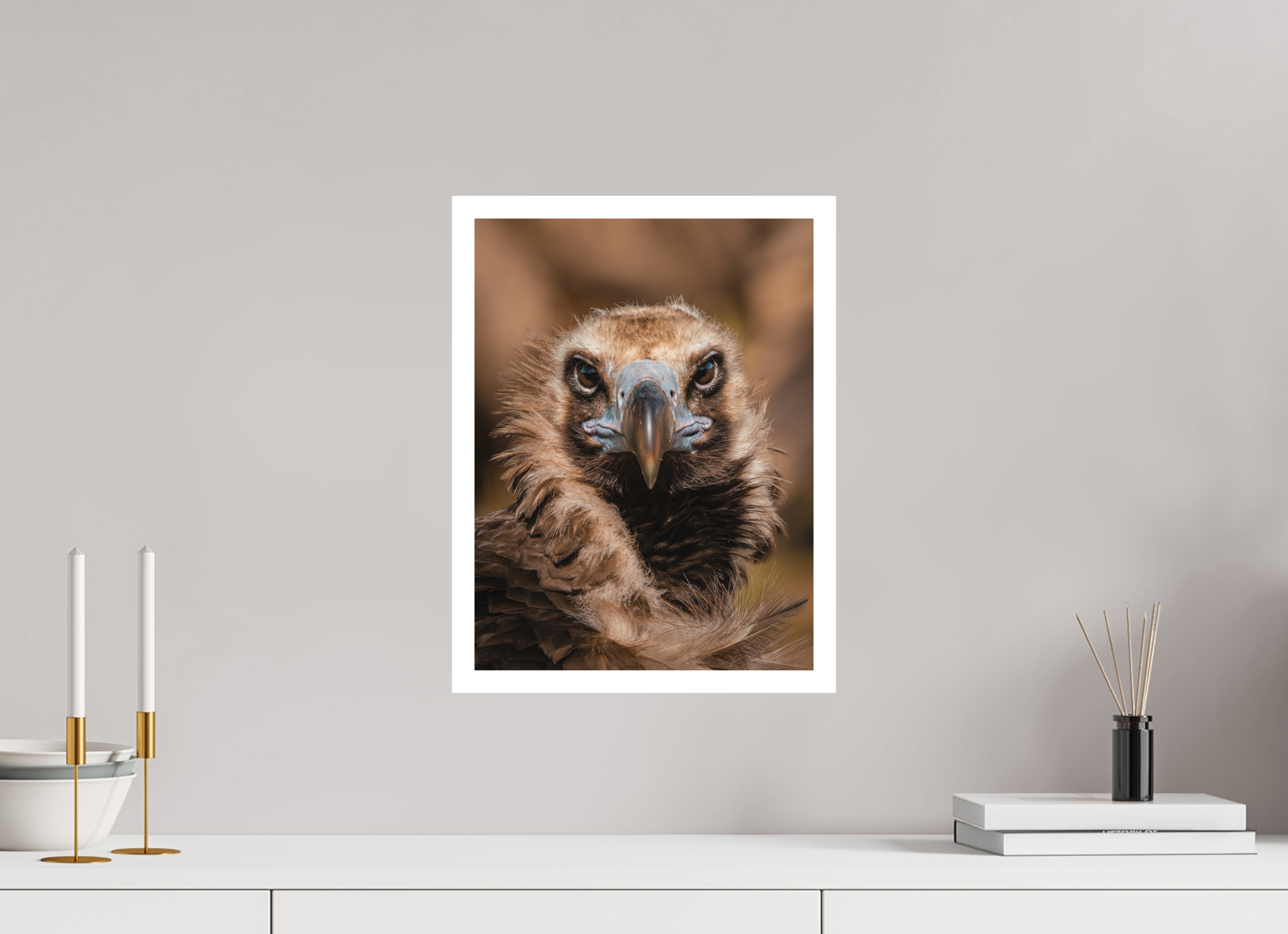 30 x 40 cm, Fine art print + 2cm border Death and glamour