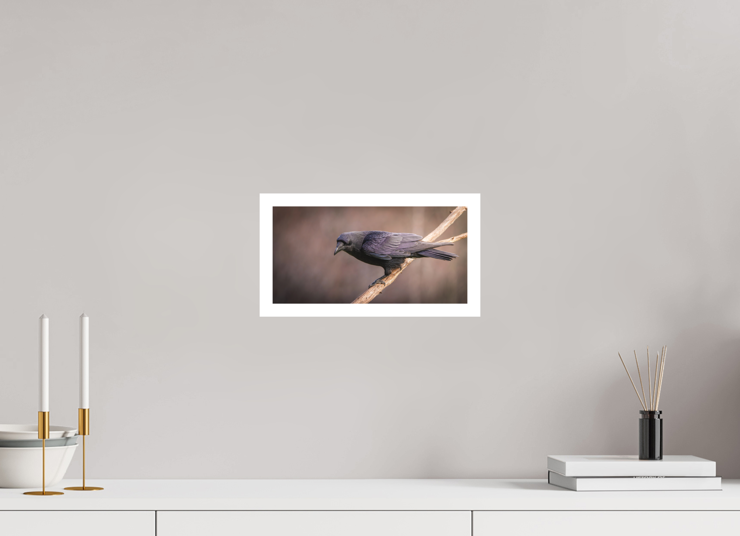 30 x 15 cm, Fine art print + 2cm border The man in black