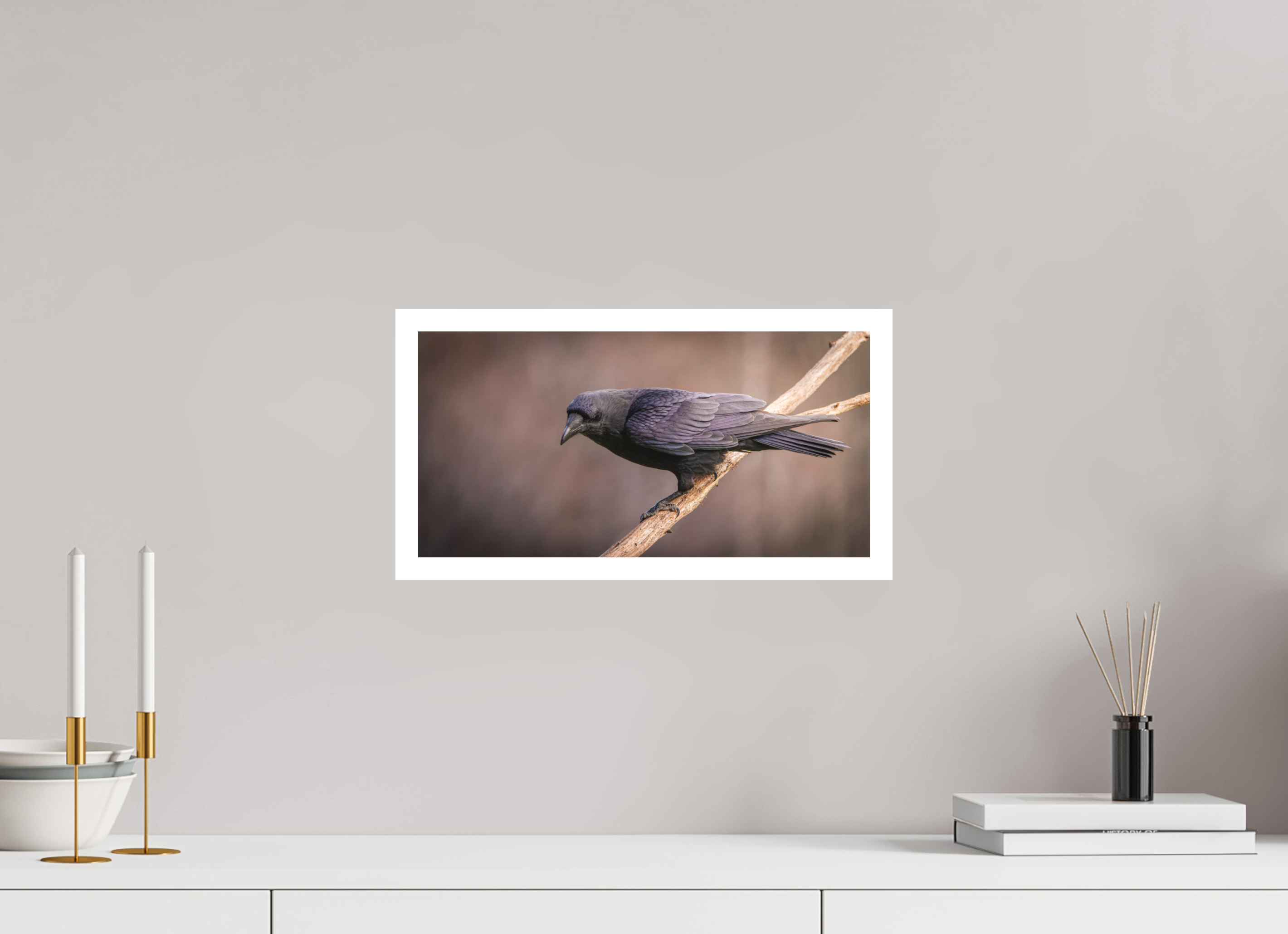 40 x 20 cm, Fine art print + 2cm border The man in black