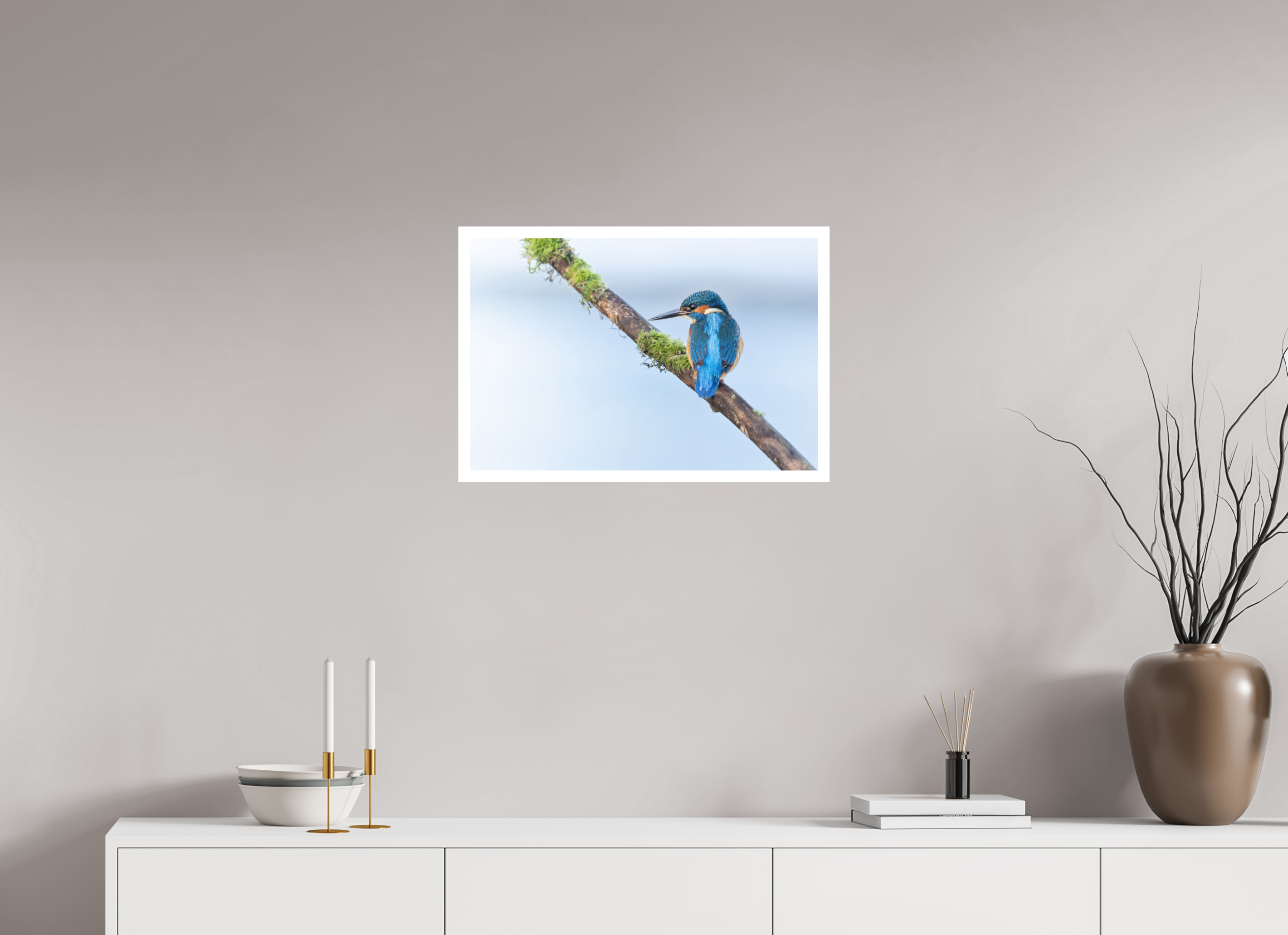 60 x 40 cm, Fine art print + 2cm border King of the river