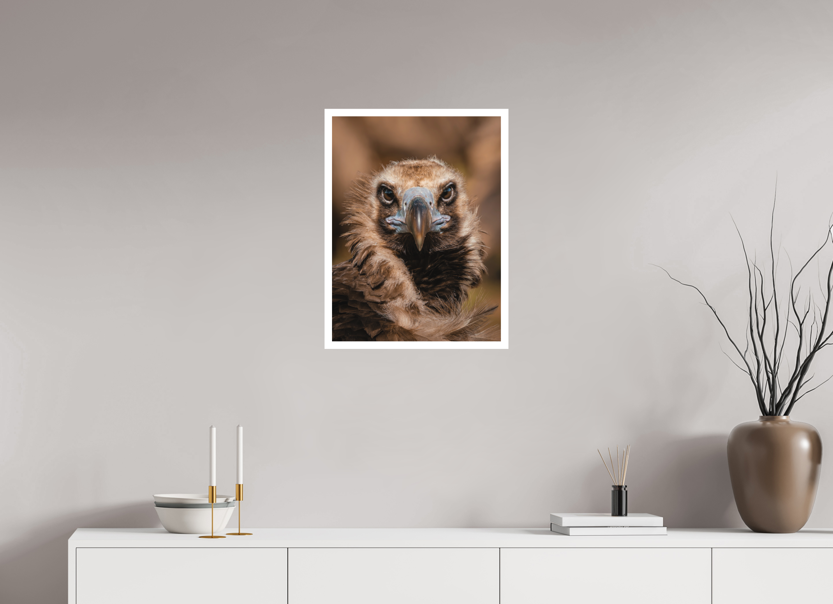 45 x 60 cm, Fine art print + 2cm border Death and glamour